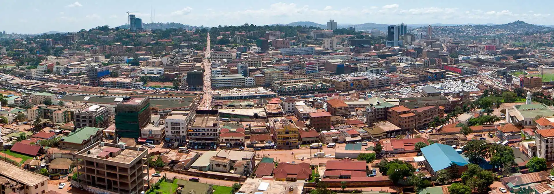 Kampala from Old Mosque